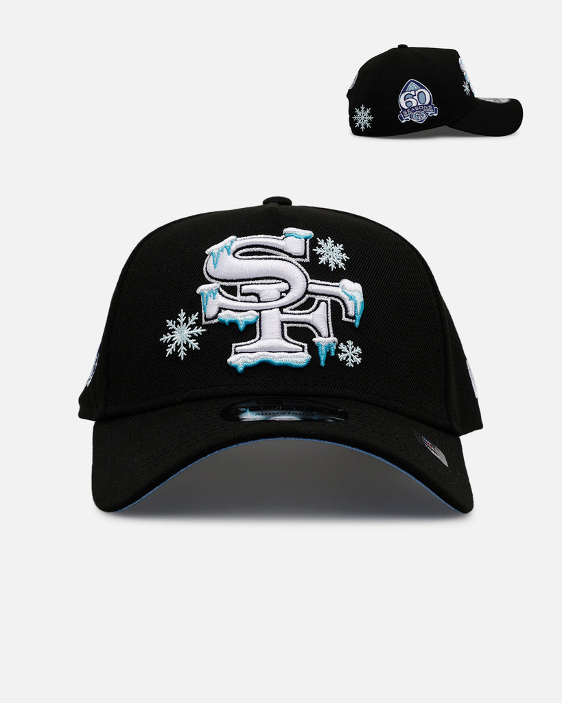 New Era San Francisco 49ers 'Cold As Ice' 9FORTY A-Frame Snapback Blac ...