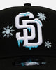 New Era San Diego Padres 'Cold As Ice' 9FORTY A-Frame Snapback Black