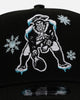 New Era New England Patriots 'Cold As Ice' 9FORTY A-Frame Snapback Black