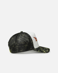 Loiter X Yu-Gi-Oh! Millenium Puzzle Snapback Hat Green Camo