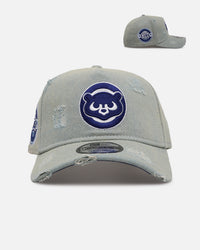 New Era Chicago Cubs 'Denim' 9FORTY A-Frame Snapback Light Wash Denim