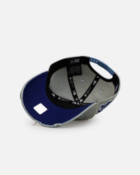 New Era Detroit Lions 'Denim' 9FORTY A-Frame Snapback Light Wash Denim