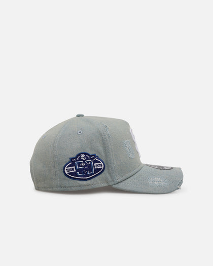 New Era San Diego Padres 'Denim' 9FORTY A-Frame Snapback Light Wash Denim