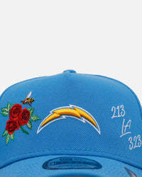 New Era Los Angeles Chargers 'One Love' 9FORTY A-Frame Snapback Official Team Color