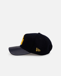 New Era Los Angeles Dodgers 'Varsity' 9FORTY A-Frame Strapback Navy