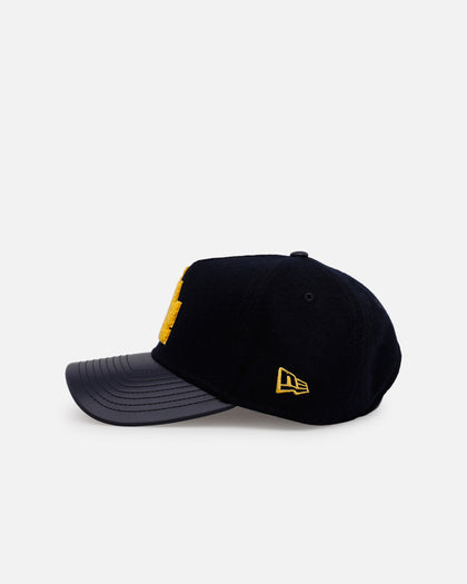 New Era Los Angeles Dodgers 'Varsity' 9FORTY A-Frame Strapback Navy