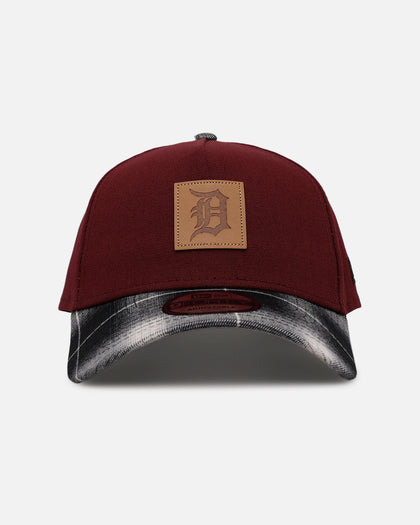 New Era Detroit Tigers 'Workwear' 9FORTY A-Frame Snapback Maroon