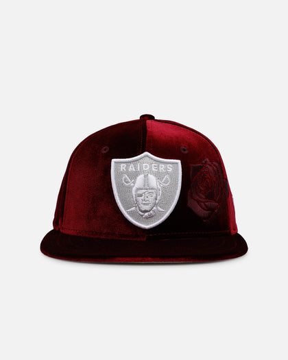 New Era Las Vegas Raiders 'Velvet Roses' 59FIFTY Fitted Maroon
