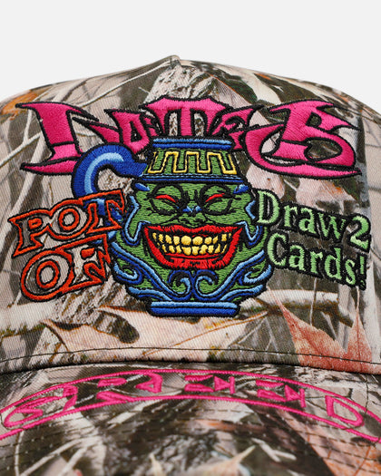 Loiter X Yu-Gi-Oh! Pot Of Greed Camo Snapback Hat Real Tree Camo