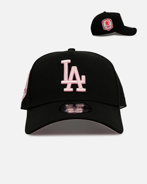 New Era Los Angeles Dodgers 'Black And Pink' 9FORTY A-Frame Snapback Black/Pink