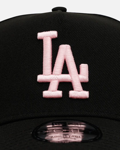 New Era Los Angeles Dodgers 'Black And Pink' 9FORTY A-Frame Snapback Black/Pink