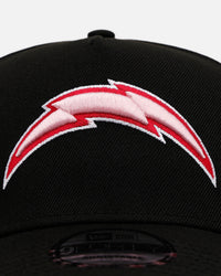 New Era Los Angeles Chargers 'Black And Pink' 9FORTY A-Frame Snapback Black/Pink