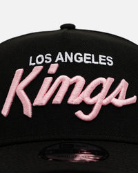 New Era Los Angeles Kings 'Black And Pink' 9FORTY A-Frame Snapback Black/Pink