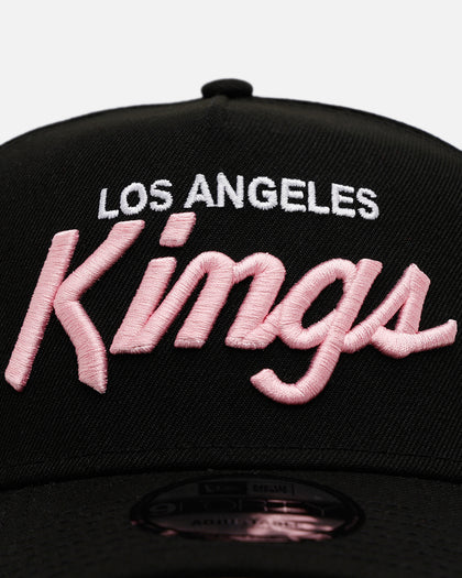 New Era Los Angeles Kings 'Black And Pink' 9FORTY A-Frame Snapback Black/Pink