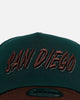 New Era San Diego Padres 'Rainforest' 9FORTY A-Frame Snapback Green/Brown