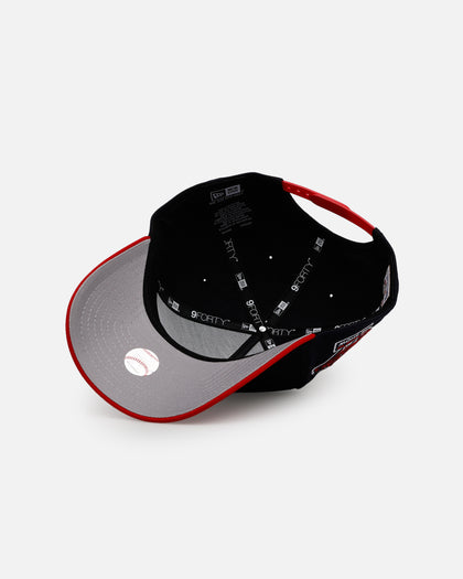 New Era Atlanta Braves 'Official Team Color Rose' 9FORTY A-Frame Snapback Official Team Color