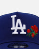 New Era Los Angeles Dodgers 'Official Team Color Rose' 9FORTY A-Frame Snapback Official Team Color