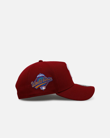 New Era Philadelphia Phillies 'Official Team Color Rose' 9FORTY A-Frame Snapback Official Team Color