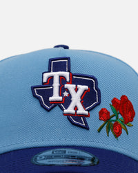 New Era Texas Rangers 'Official Team Color Rose' 9FORTY A-Frame Snapback Official Team Color