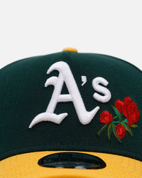 New Era Oakland Athletics 'Official Team Color Rose' 9FORTY A-Frame Snapback Official Team Color