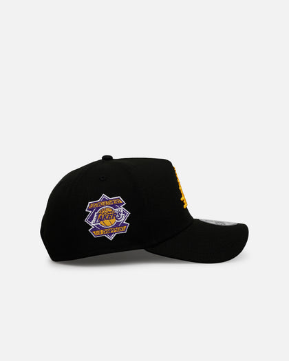 New Era Los Angeles Lakers 'Official Team Color Rose' 9FORTY A-Frame Snapback Official Team Color