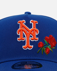 New Era New York Mets 'Official Team Color Rose' 9FORTY A-Frame Snapback Official Team Color