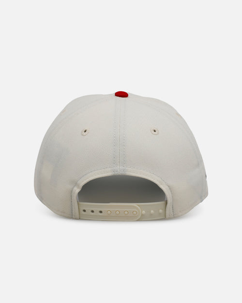 New Era Chicago Bears 'Strawberry' 9FORTY A-Frame Snapback Chrome/Red