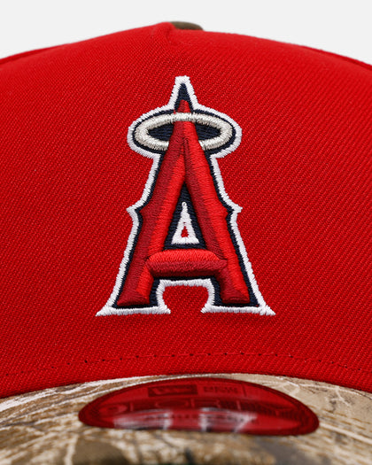New Era Los Angeles Angels 'Realtree Visor' 9FORTY A-Frame Snapback Official Team Color