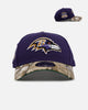 New Era Baltimore Ravens 'Realtree Visor' 9FORTY A-Frame Snapback Official Team Color