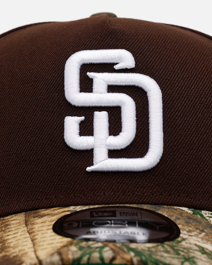 New Era San Diego Padres 'Realtree Visor' 9FORTY A-Frame Snapback Official Team Color