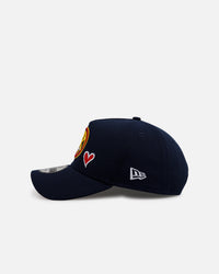 New Era Denver Nuggets 'Team Color Hearts' 9FORTY A-Frame Snapback Official Team Color