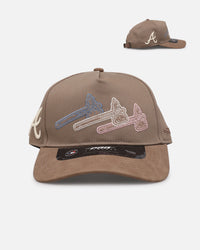 Pro Standard Atlanta Braves 'Multicolor Logos' Pro Pinch Strapback Multicolor