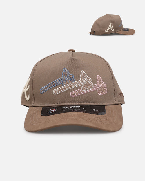 Pro Standard Atlanta Braves 'Multicolor Logos' Pro Pinch Strapback Multicolor
