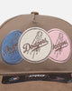 Pro Standard Los Angeles Dodgers 'Multicolor Logos' Pro Pinch Strapback Multicolor