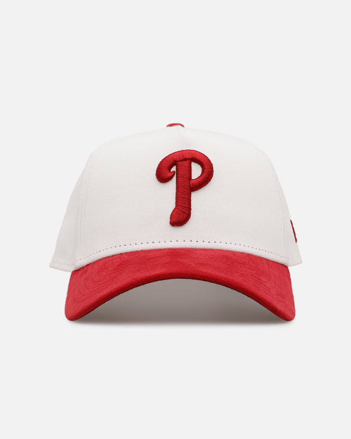 New Era Philadelphia Phillies 'Cardinal Suede' 9FORTY A-Frame Snapback Cardinal