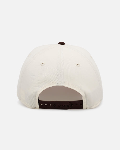 New Era Detroit Tigers 'Pink Satin Pink Hearts Walnut' 9FORTY A-Frame Snapback Chrome/Walnut