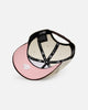 New Era Detroit Tigers 'Pink Satin Pink Hearts Walnut' 9FORTY A-Frame Snapback Chrome/Walnut