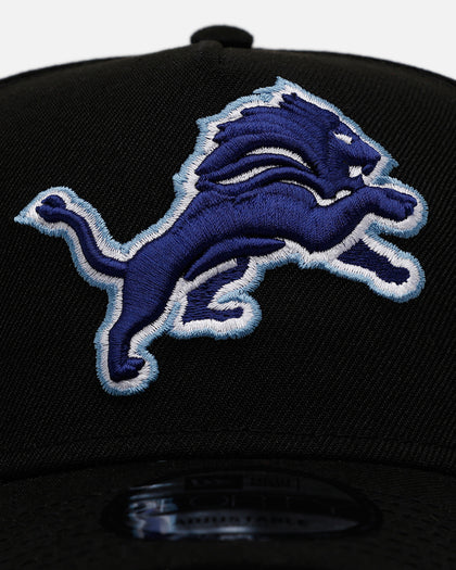 New Era Detroit Lions 'Black And Sky Blue' 9FORTY A-Frame Snapback Black/Sky Blue