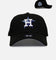 New Era Houston Astros 'Black And Sky Blue' 9FORTY A-Frame Snapback Black/Sky Blue