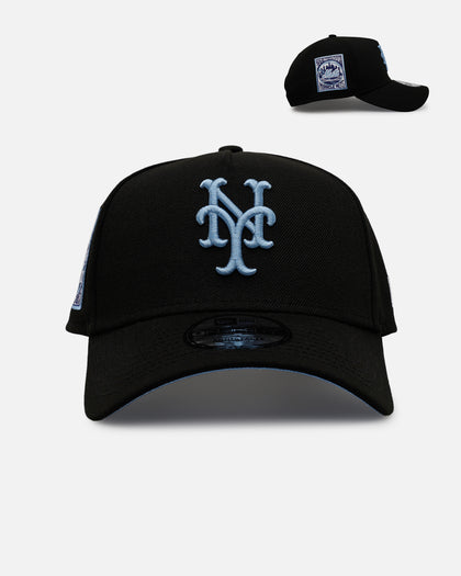 New Era New York Mets 'Black And Sky Blue' 9FORTY A-Frame Snapback Black/Sky Blue