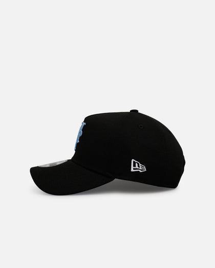 New Era New York Mets 'Black And Sky Blue' 9FORTY A-Frame Snapback Black/Sky Blue