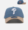 New Era Philadelphia Phillies 'Easy Breezy' 9FORTY A-Frame Snapback Blue/Tan