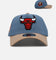 New Era Chicago Bulls 'Easy Breezy' 9FORTY A-Frame Snapback Blue/Tan