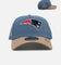 New Era New England Patriots 'Easy Breezy' 9FORTY A-Frame Snapback Blue/Tan