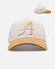 New Era Houston Astros 'Honey Pot' 9FORTY A-Frame Snapback Stone/Wheat