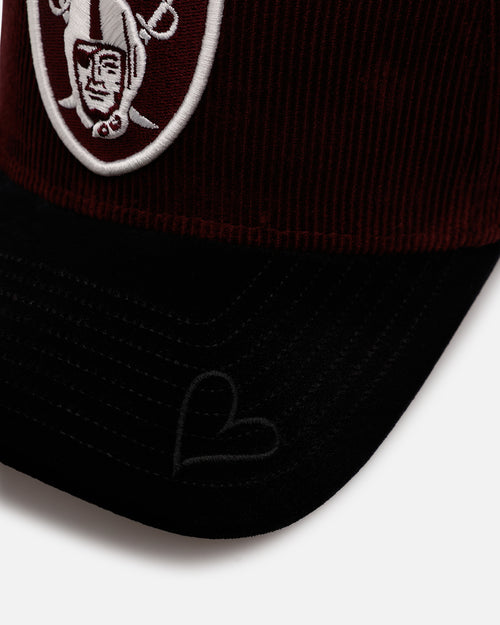 New Era Las Vegas Raiders 'Certified Lover 2.0' 9FORTY A-Frame Snapback Maroon