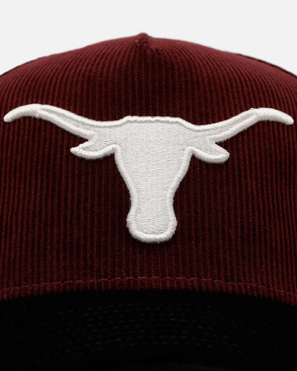 New Era Texas Longhorns 'Certified Lover 2.0' 9FORTY A-Frame Snapback Maroon