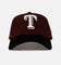 New Era Texas Rangers 'Certified Lover 2.0' 9FORTY A-Frame Snapback Maroon