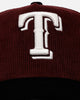 New Era Texas Rangers 'Certified Lover 2.0' 9FORTY A-Frame Snapback Maroon