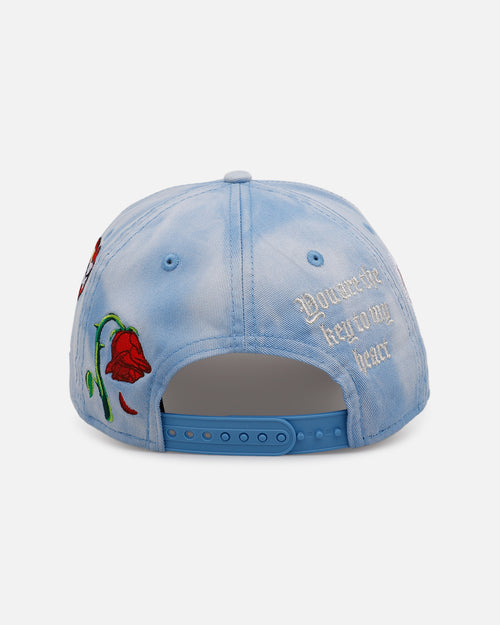 New Era Los Angeles Lakers 'Hopeless Romantic' 9FORTY A-Frame Snapback Sky Blue
